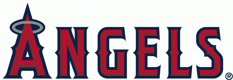 Los Angeles Angels 2005-Pres Wordmark Logo vinyl decal